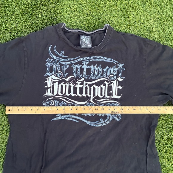 Southpole T Shirt Men's XXL Graphic Y2K Hip Hop Skater - Picture 5 of 7